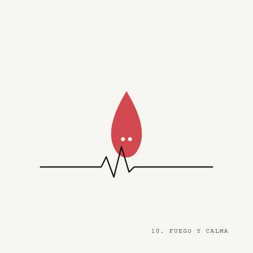 Artwork Fuego y calma